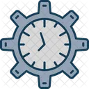 Time Management Business Efficientcy Icon