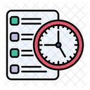 Time Management Schedule Icon