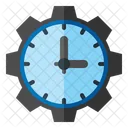 Time Management Efficiency Planning Icon