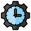 Time Management Efficiency Planning Icon