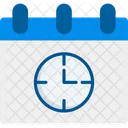 Time Management Calendar Plan Icon