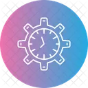 Time Management Business Efficientcy Icon