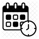 Time Management Calendar Icon