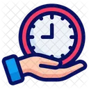 Time Management Time Clock Icon