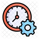 Time Management Clock Icon