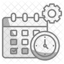 Time Management Schedule Icon