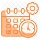 Time Management Schedule Icon