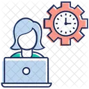 Time Management  Icon