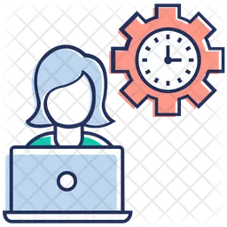 Time Management  Icon