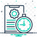 Time Management Organize Time Icon