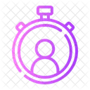 Time Management Employee Chrono Icon