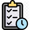 Time Management Production  Icon