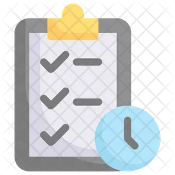 Time Management Production  Icon
