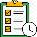 Asset Time Management Production File Icon