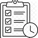 Asset Time Management Production Icon