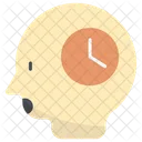 Time Brain Think Icon