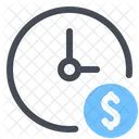 Time Money Finance Planning Icon