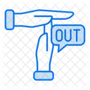 Time Out Hand Time Out Hand Icon