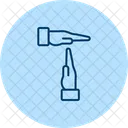 Time Out Hand Pentaglow Icon