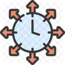 Time Outsource Outsource Time Icon