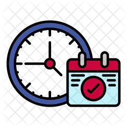 Time Plan  Icon