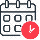 Time Plan Schedule Agenda Icon