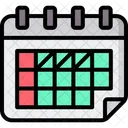 Time Planning Time And Date Planner Icon