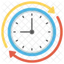 Time Process Management Icon