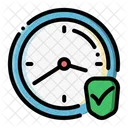 Time Protection Time Clock Icon
