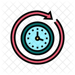 Time Running  Icon