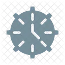 Time Save Time Clock Icon