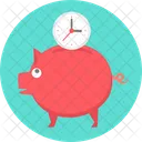Time Save Clock Icon