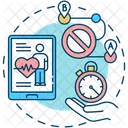 Time saving healthcare  Icon