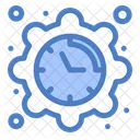 Time Setting Time Management Clock Setting Icon