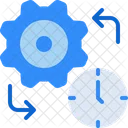 Time Setting Gear Icon
