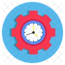 Time Setting Time Management Time Development Icon