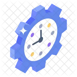 Time Settings  Icon