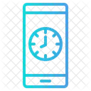 Time smartphone  Icon
