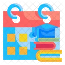 Time Table Study Schedule Calendar Icon