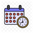 Time Table Schedule Calendar Icon