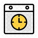 Time Table Schedule Time Icon