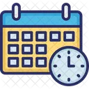 Time Table Calendar Date Icon