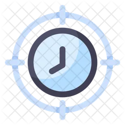 Time Target  Icon