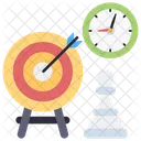 Time Target  Icon
