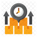Time To Market Out For Delivery Delivery Time Icon