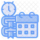 Time To Study School Time Study Time Icon