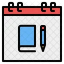 Calendar Time To Study Calendar Icon