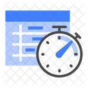 Time tracking  Icon