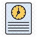 Time Management Time Tracker Schedule Icon