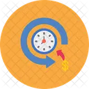 Time Management Time Tracker Schedule Icon